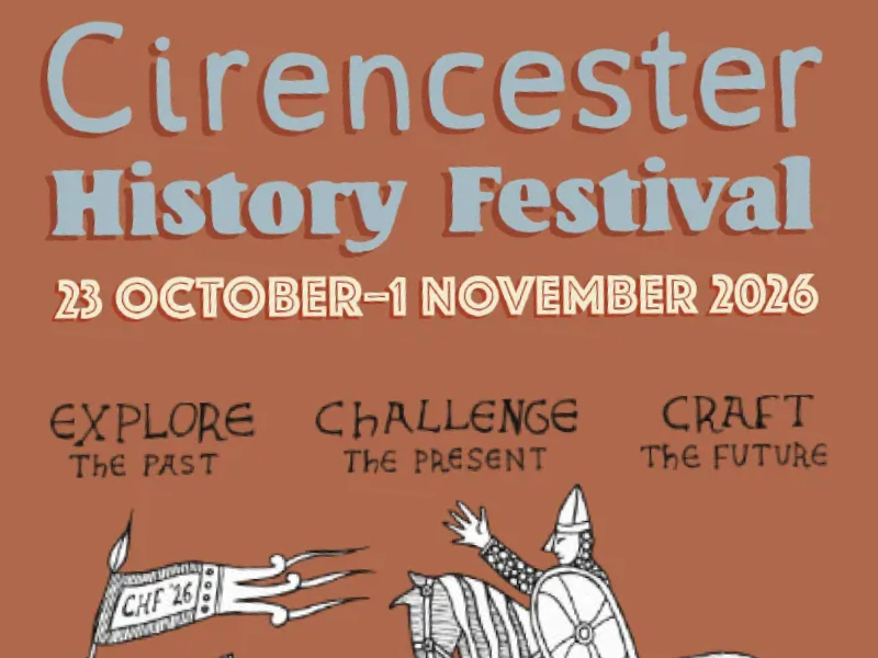 Explore the Past at Cirencester History Festival, 23 Oct - 1 Nov