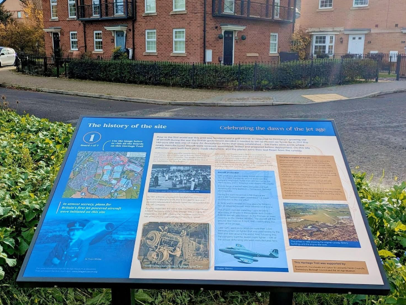 Walk Through Hucclecote’s Aviation History