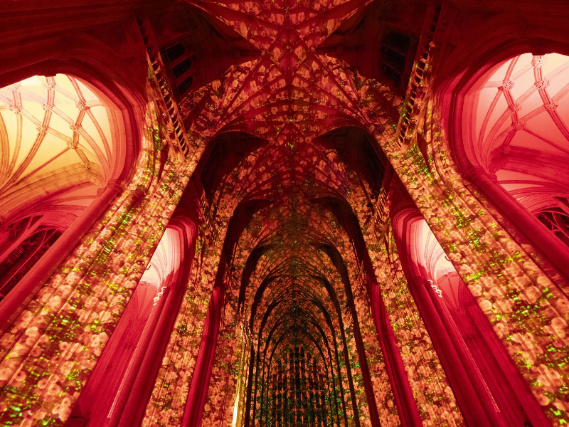 Immersive Art Experience in One of England’s Most Beautiful Cathedrals